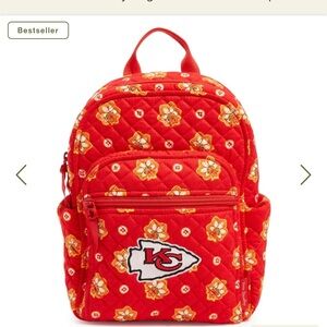 NWOT Vera Bradley Quilted Backpack with Bandana Print